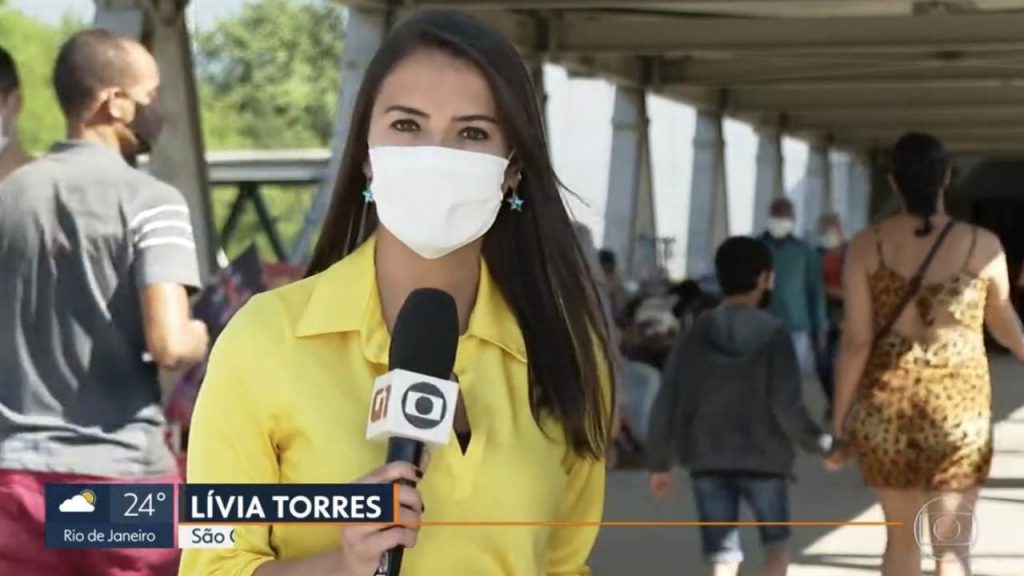 Repórter Lívia Torres está sendo ameaçada