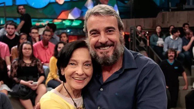 Alexandre Borges e a mãe piauiense