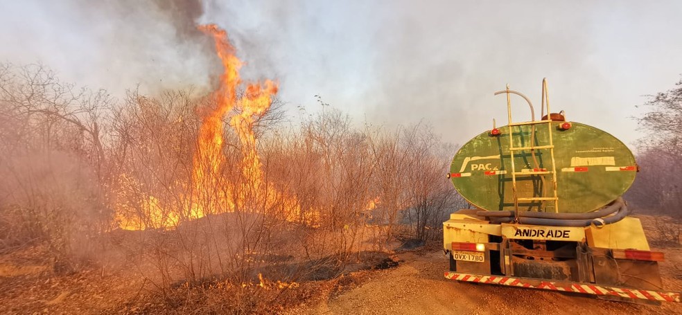 Incêndio atinge zona rural de São Raimundo Nonato