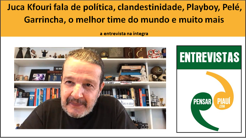 Juca Kfouri fala de política, clandestinidade, Playboy, Pelé, Garrincha, o melhor time do mundo e muito mais