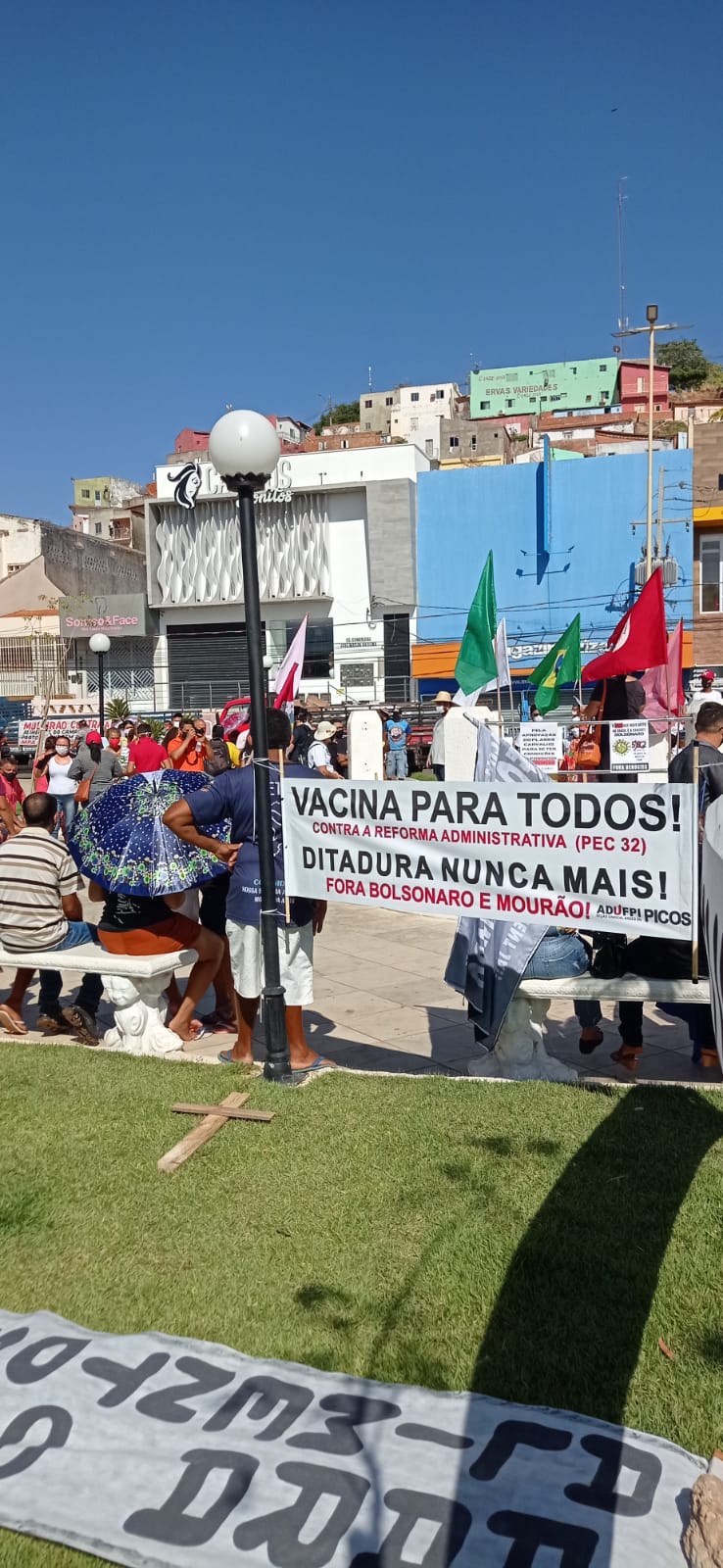 Manifestação em Picos
