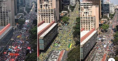 Esquerda e Bolsonaro firmam-se como os 'donos da rua' após protesto esvaziado