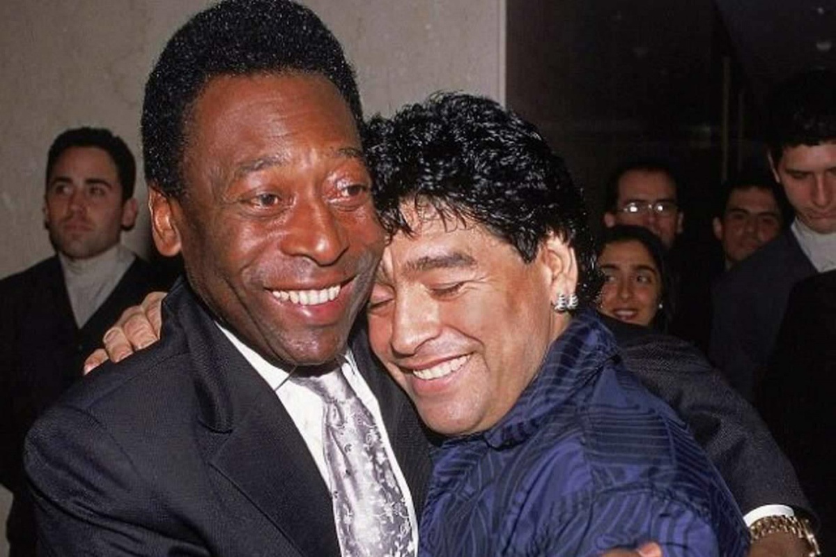 Pelé a Maradona