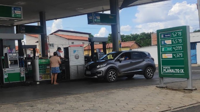 Posto de gasolina em Teresina