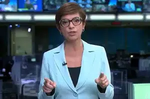 Renata Lo Prete analisa fala de Bolsonaro no 'Jornal da Globo'(TV Globo)