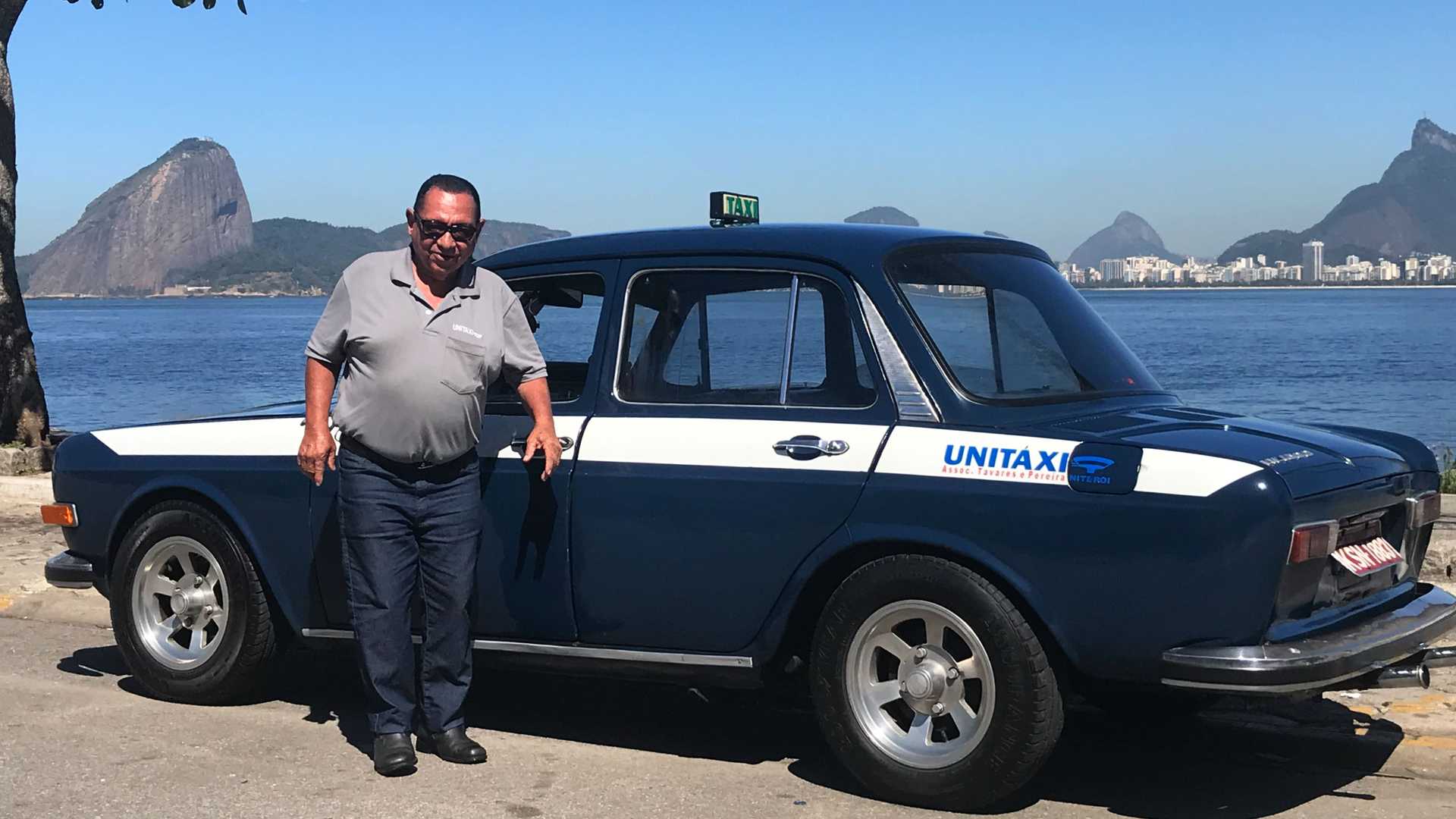 O táxi mais antigo em atividade no Brasil