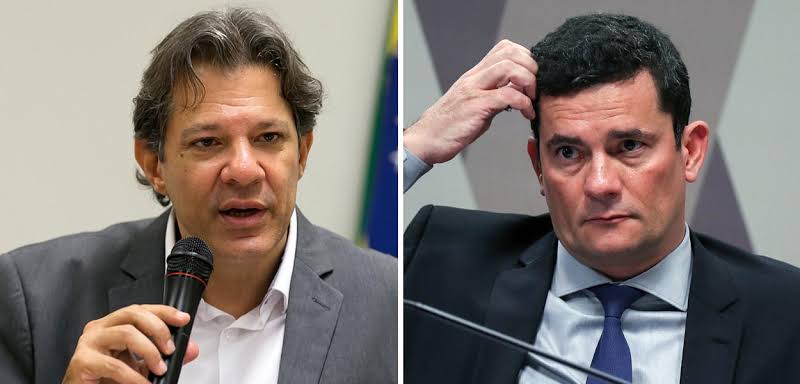 Haddad critica salário milionário de Moro: “Equivalente a um tríplex e um sítio”