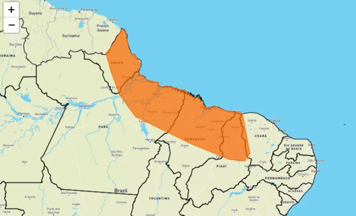 Há perigo de chuvas intensas para 113 cidades do Piauí