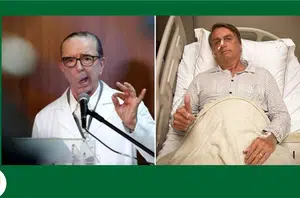 Médico e Bolsonaro(Divulgação)