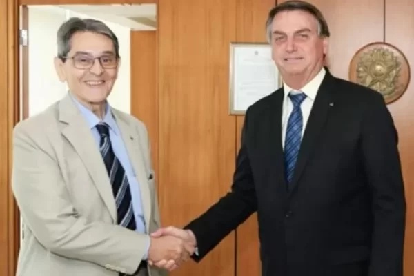 Bolsonaro e Roberto Jefferson