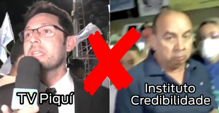 Celso Nunes, diretor do instituto Credibilidade, apaixonou-se publicamente por Bolsonaro e Silvio Mendes chegando até a confrontar um jornalista