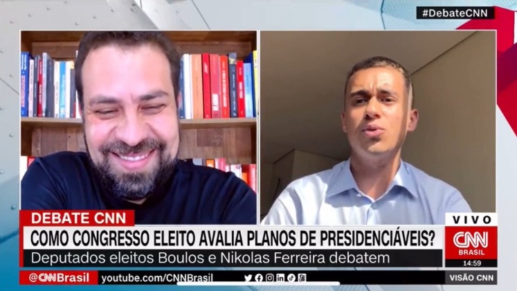 Vídeo: ‘Se tem alguma coisa que precisa invadir é sua cabecinha oca’, diz Boulos a Nikolas Ferreira