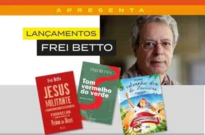 Lançamento dos livros de Frei Betto(Reprodução)