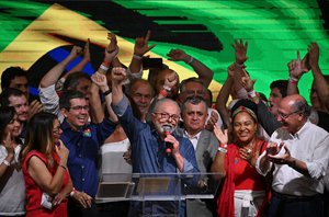 Lula discursa após vitória(Divulgação)