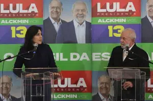 Lula e Simone Tebet(Reprodução)