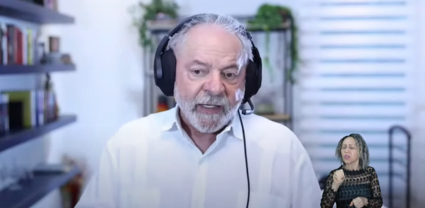 Lula em entrevista à Super Rádio Tupi