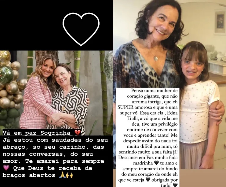 Postagem de Ticiane Pinheiro