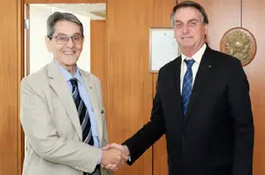 Roberto Jefferson e Bolsonaro(O Globo)
