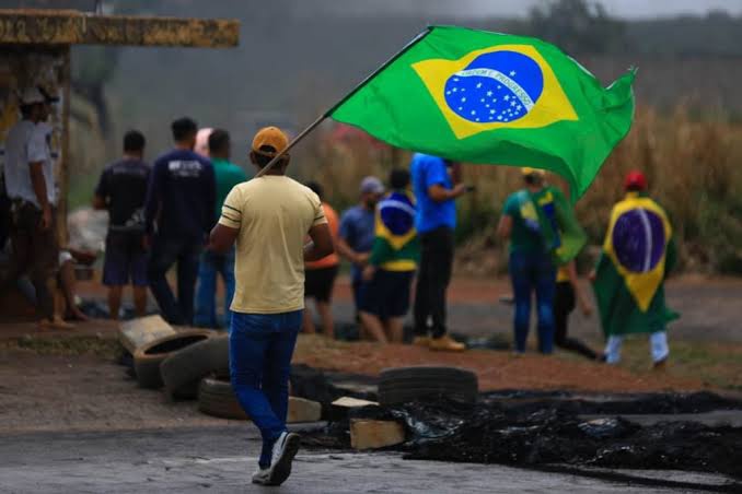 Bloqueio das estradas por bolsonaristas