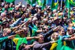 Bolsonaristas fazem saudação nazista durante execução do Hino Nacional