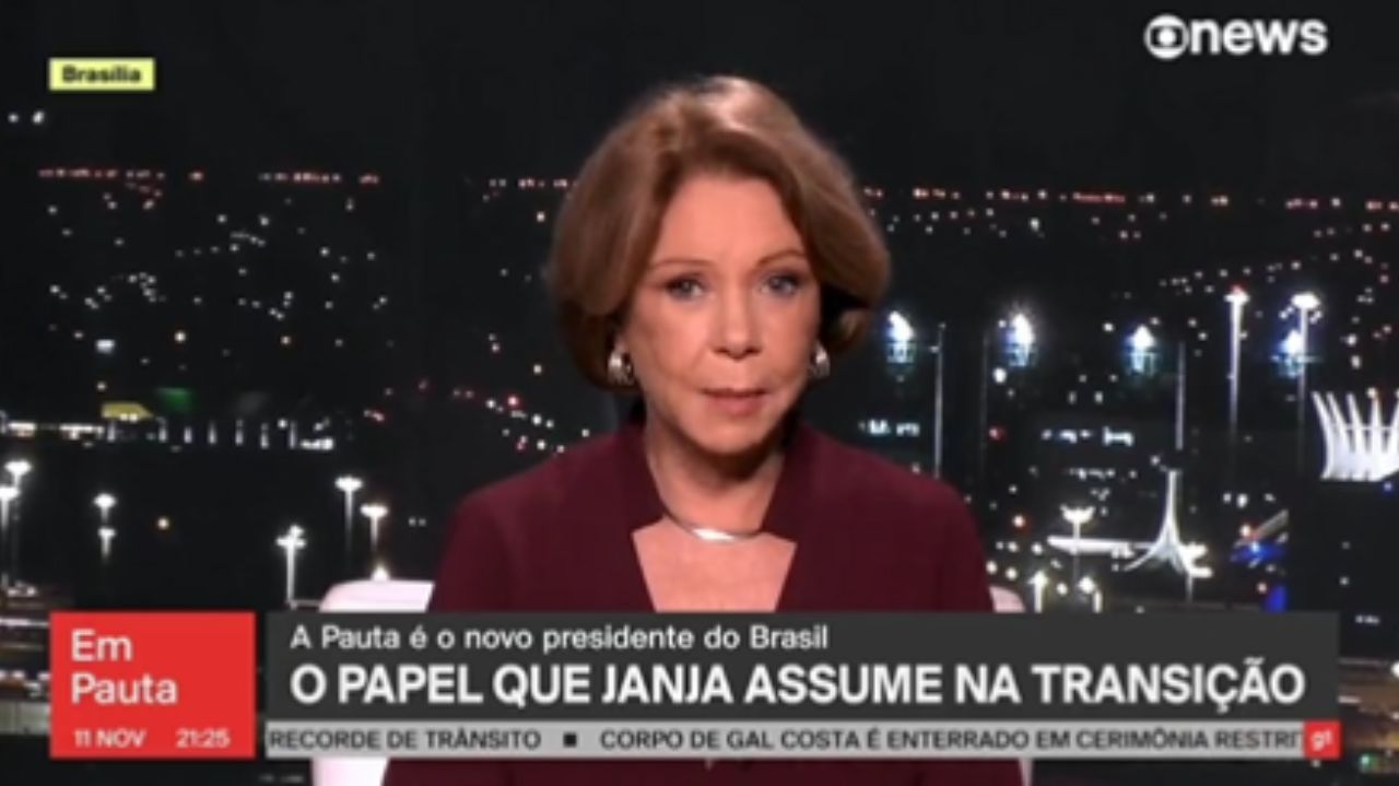 Vídeo: Eliane Cantanhêde ataca Janja com fala machista e é detonada nas redes