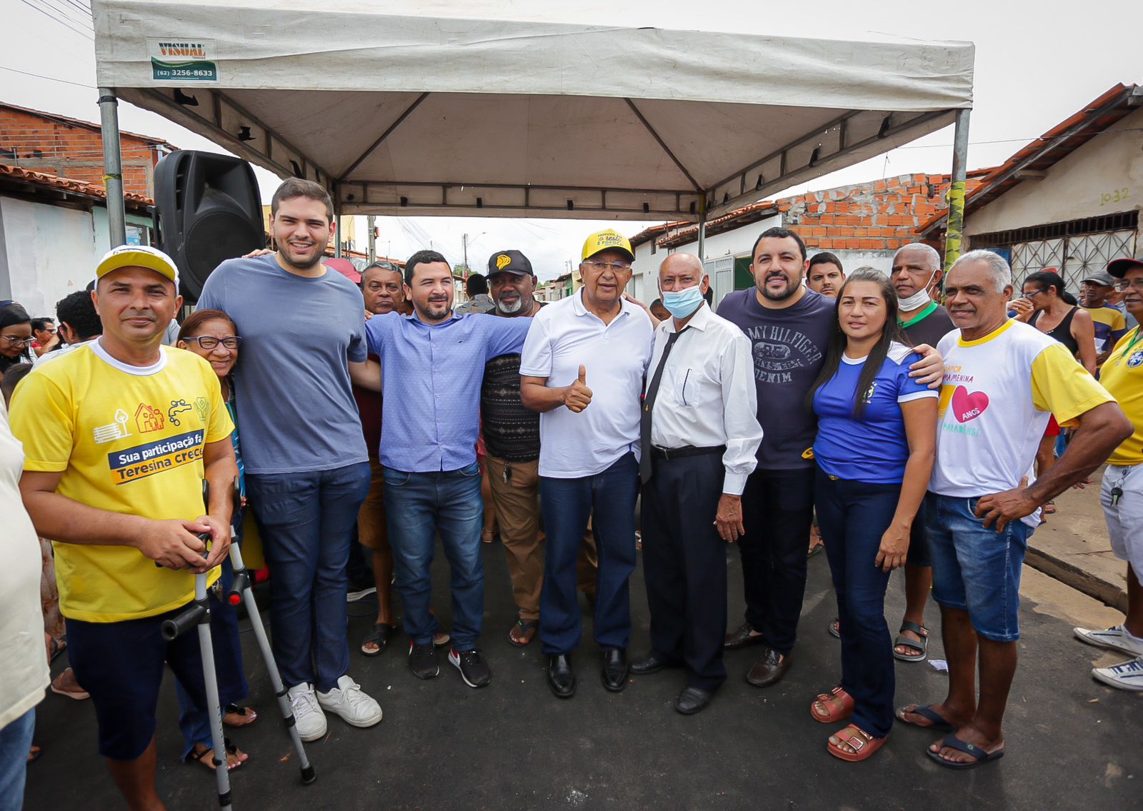 Orçamento Popular: Prefeitura de Teresina entrega ruas asfaltadas no bairro Mafrense