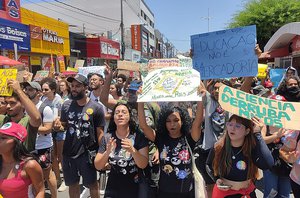 Estudantes protestam contra corte de verbas para a Educação(Marcos Souza/MAB)