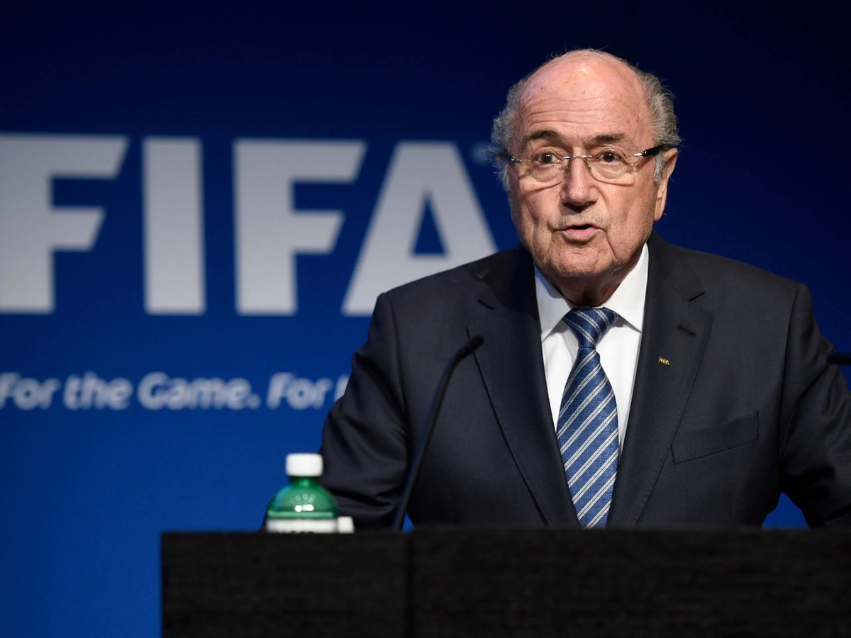 Ex-presidente da Fifa Joseph Blatter