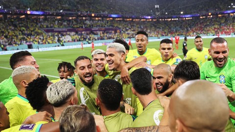 Brasil vence a Suíça e garante vaga nas oitavas da Copa do Mundo