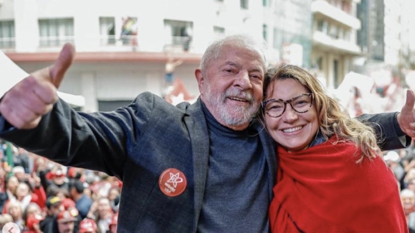 Lula e Janja