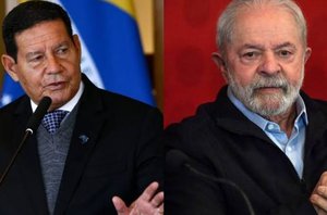 Mourão e Lula(Reprodução)