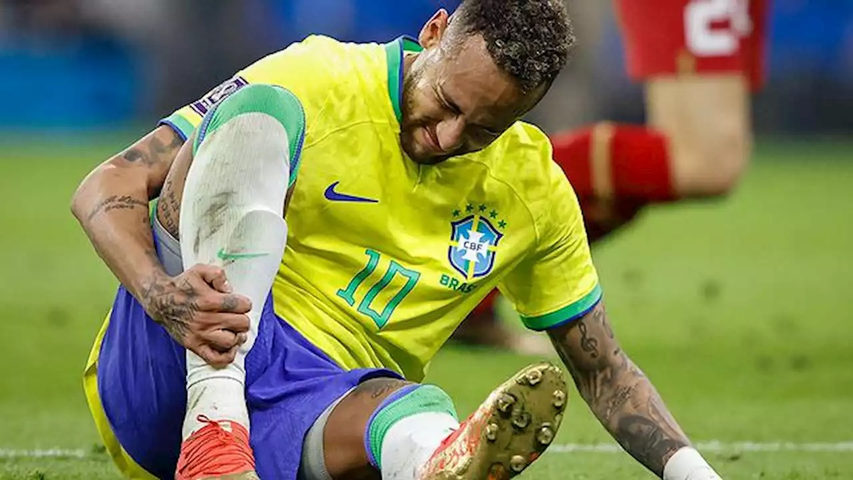 Neymar está fora da primeira fase da Copa do Catar