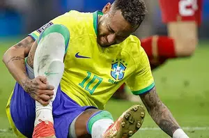 Neymar está fora da primeira fase da Copa do Catar(Reprodução)