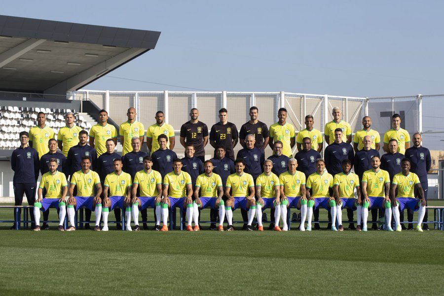 Seleção Brasileira divulga foto oficial para a Copa do Mundo