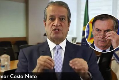 Valdemar Costa Neto e Bolsonaro