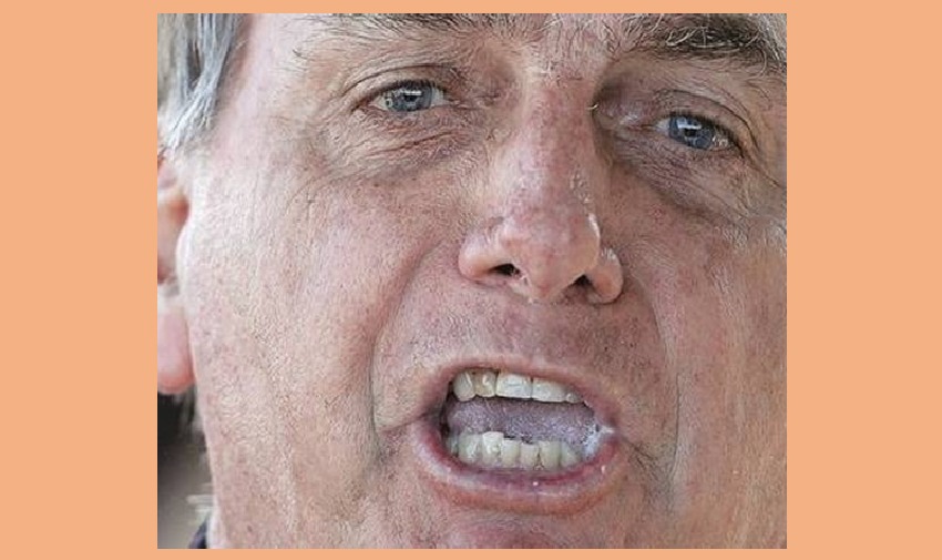 Mesmo em silêncio, Bolsonaro continua um poço de infâmia