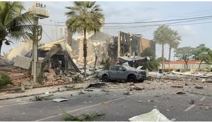Urgente: Restaurante Vasto explode em Teresina (vídeos)