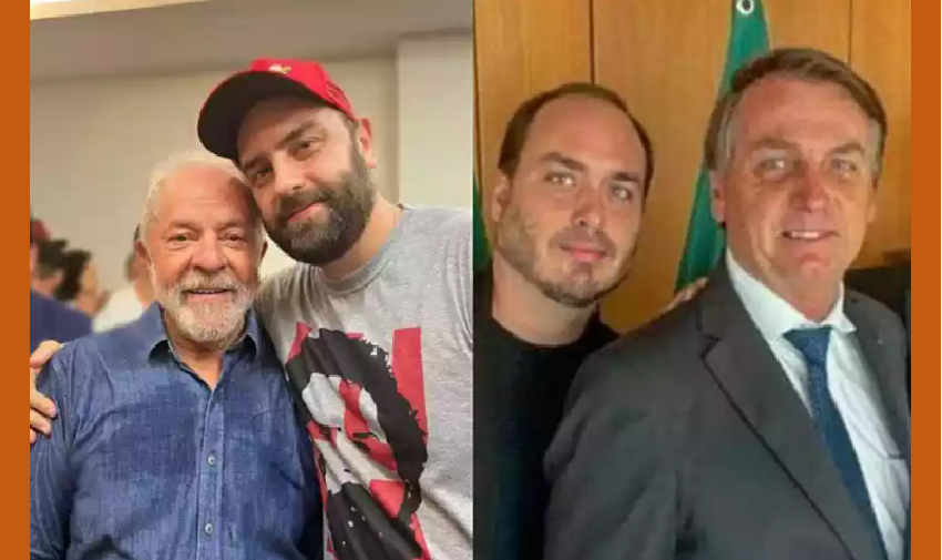 Luís Cláudio, filho de Lula, para Carlos Bolsonaro: 'Chorão'