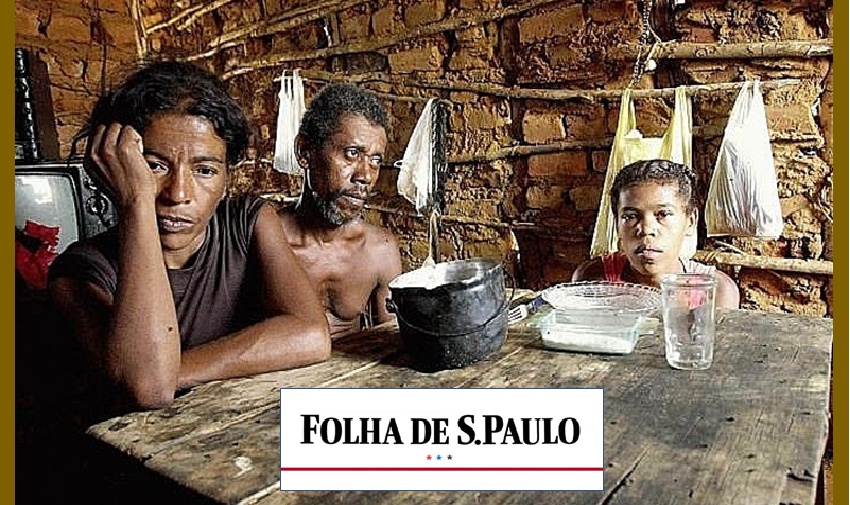Folha despreza fome de brasileiros