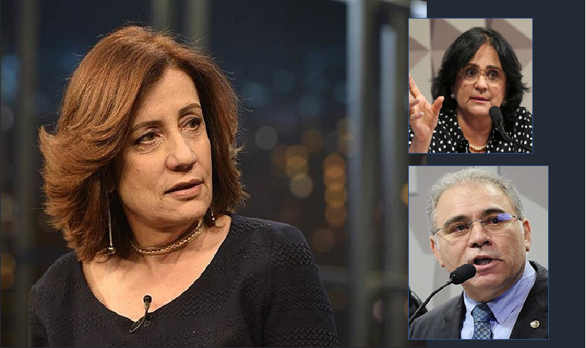 “Quero curtir o momento”, diz Míriam Leitão sobre Damares e Queiroga fora do ministério