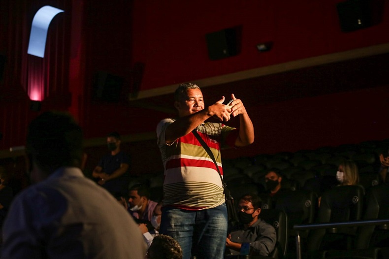 Almir Martins na palestra de Sérgio Moro em Teresina