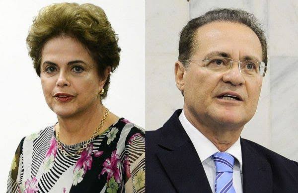 Renan diz que MDB não apoiaria impeachment de Dilma hoje: “Forçação”