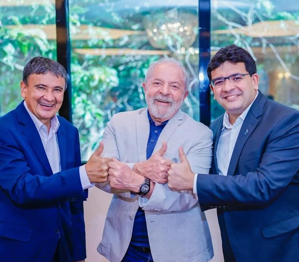 Wellington e Rafael Fonteles se reúnem com Lula em São Paulo