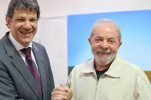 Lula e Haddad(Reprodução)