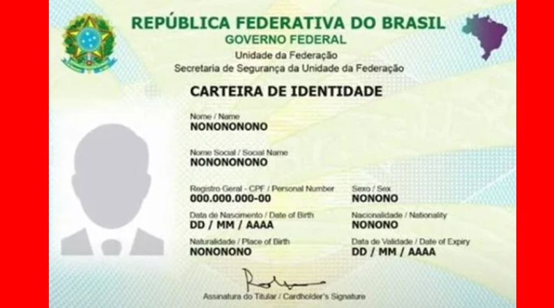 Vem aí a nova Carteira de Identidade