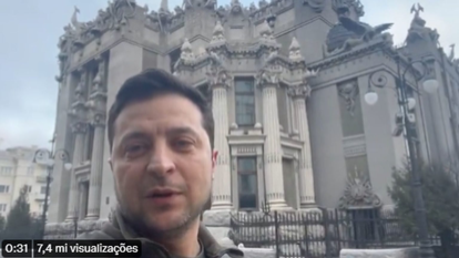 Volodymyr Zelensky, presidente da Ucrânia