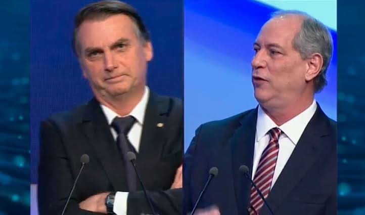 Bolsonaro e Ciro Gomes