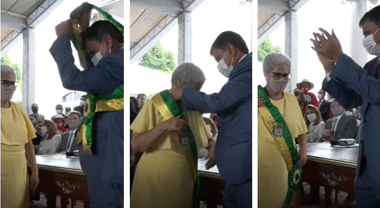 Primeiro ato da governadora Regina Sousa foi entregar títulos de terra