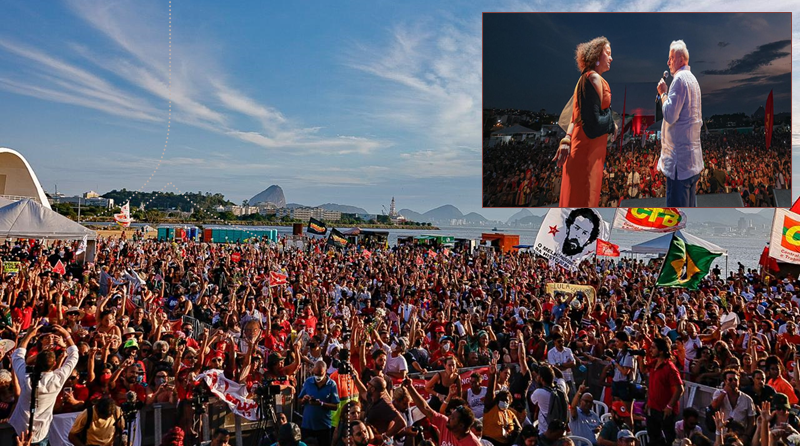 VÍDEO: Lula na festa do Vermelho - aniversário de 100 anos do PC do B