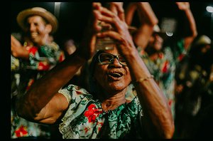 O Samba de Véio é uma manifestação cultural encontrada apenas nas ilhas do Vale do São Francisco(Karen Lima)